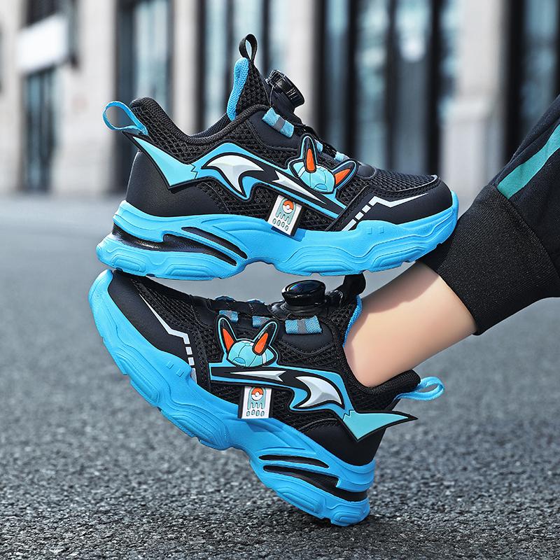 Детская мода Four Seasons Дышащая повседневная обувь для детей Бег Спорт Студенты Девочки Трендовые удобные кроссовки для спортзала