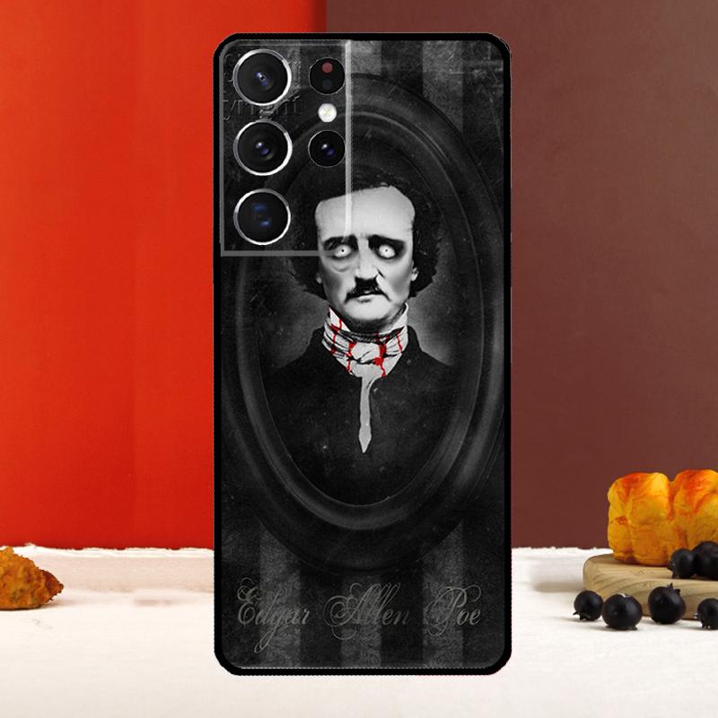 Edgar Allan Poe Case For Samsung Galaxy S23 S22 Ultra S21 S10 S9 S20 Plus Note 10 20 S20 FE S21 FE Back Cover