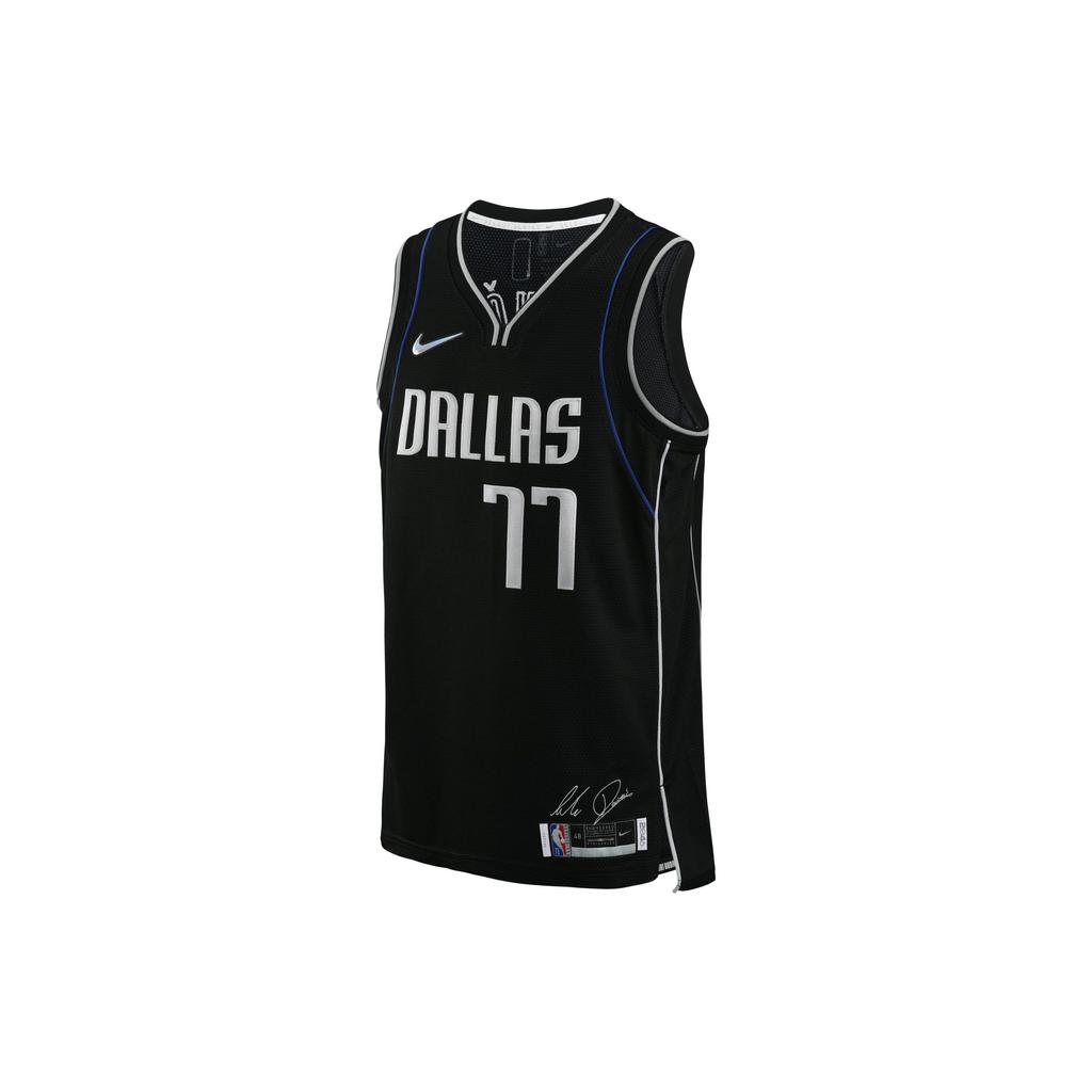 Nike Doncic Marvericks Dri-Fit NBA Джерси Черная мужская уличная одежда DH8069-010