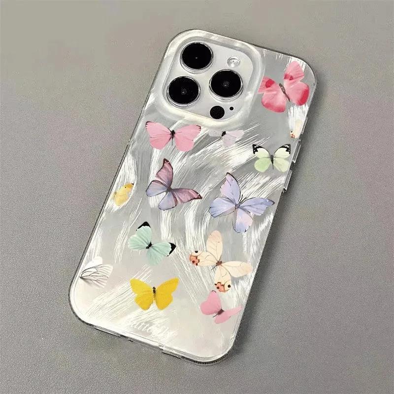 Модный Чехол для Телефона с Узором из Маленьких Цветов Для iPhone 17 13 12 11 Pro X XS MAX XR 16 15 14 7 16E Чехол для Телефона