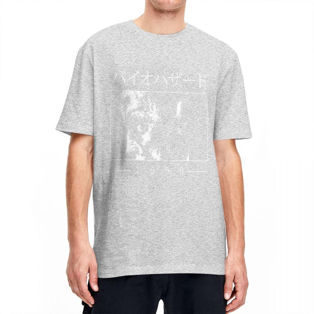 Футболка Hazard 1996 года Residented Eviled Harajuku Футболки с коротким рукавом Y2K Fun Топы Пляжные дышащие футболки большого размера из 100 хлопка