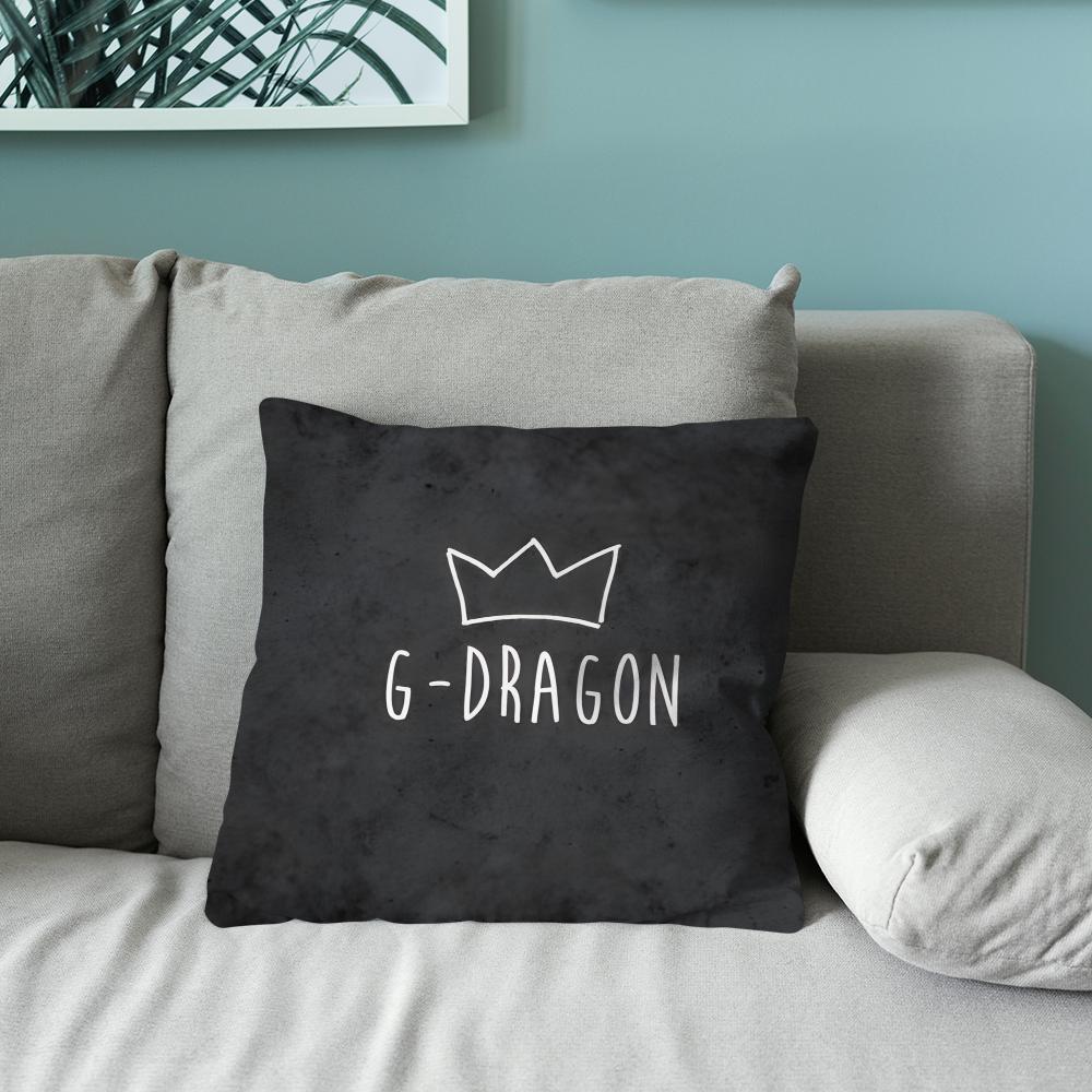 Наволочка для подушки с изображением певца GD G-Dragon, мягкие чехлы для подушек для декора дивана в деревенском стиле, домашние украшения и защита
