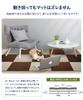 FUNHOO Joint Large Tile Stays in Washable Punch Carpet for People 40 Brown Mat, Size, Carpet, Place, Soundproof, Carpet, Pets, Anti-Slip