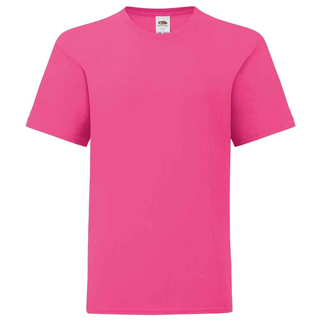 Детская/подростковая культовая футболка Fruit of the Loom