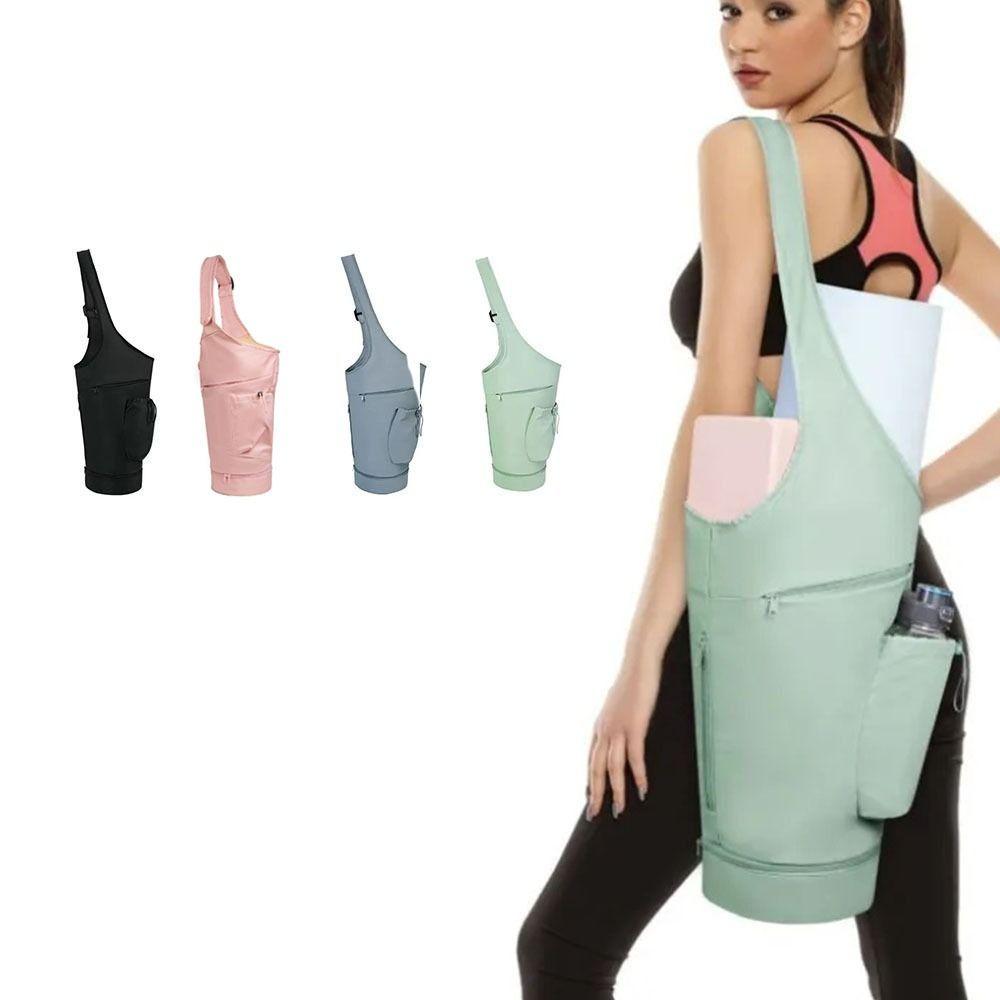 with Water Bottle Bag Yoga Mat Holder Bag Waterproof Wet Pocket Gym Bag Yoga Equipment Bag