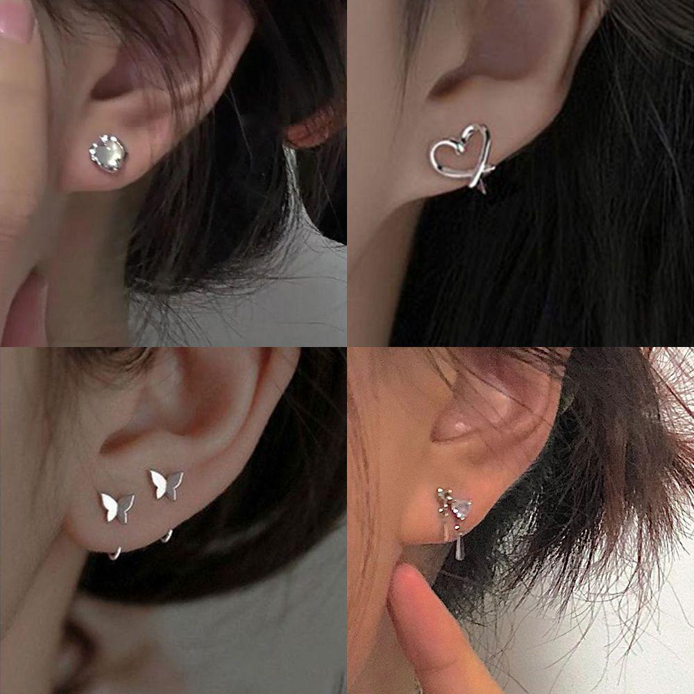 Нишевые серьги в отстраненном стиле: Серебро 925 пробы с фееричной элегантностью, минималистичный дизайн в национальном стиле.