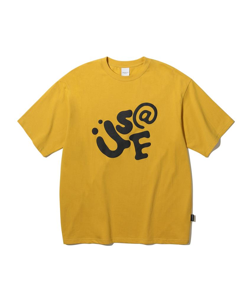Типографическая футболка URBANSTOFF (желтый)