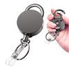 Clip Heavy Duty Keychain Tool Retractable Key Ring Clips Keychain Badge Holder Clip Badge Reel Clip