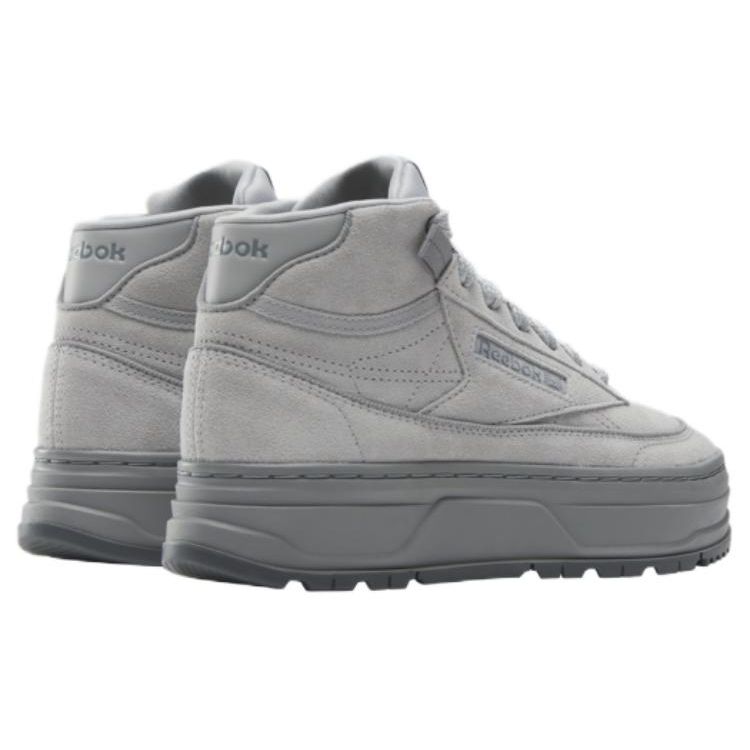 Reebok Club C Geo Mid Pure Grey женские кроссовки 100074482