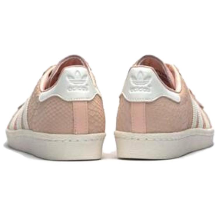 adidas Originals Superstar 80s Низкие Скейтбордические Кроссовки Унисекс Розовые S75059