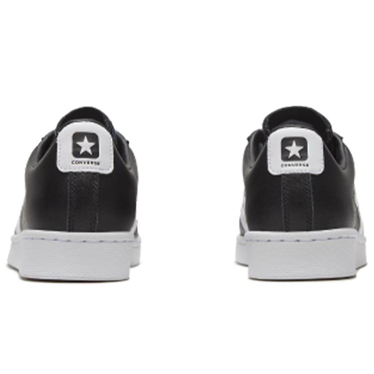 Кожаные низкие кеды Converse 'Black White' 167238C