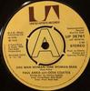 7inch Record PAUL ANKA - One Man Woman / One Woman Man UP35761PROMO United Artists  1974 UK Pop Used