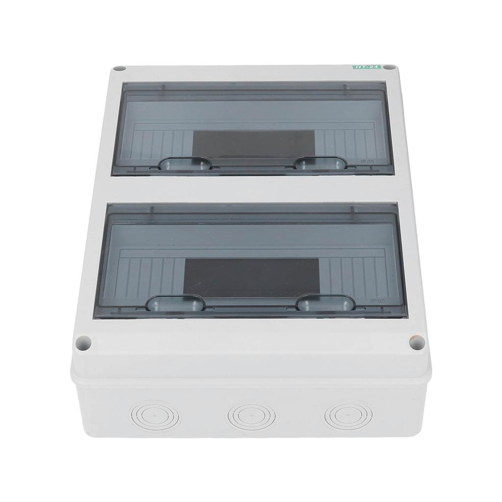 Коробка автоматического выключателя с прозрачной крышкой, открытая, водонепроницаемая, 24-канальная, распределительная защитная коробка