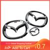 2025 Горячий Пластиковый Передний Значок Багажника Автомобиля для Mazda 5 Mazda5 Логотип Наклейка на Руль Заменяемая Наклейка на Кузов Задний Хвост Модификация D