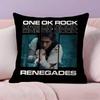 ONE OKBand O-ONE OK R-ROCK Ambitions Pillow Case  Ultra Soft Skin Friendly Fabric Cloud Like Comfort & Concealed Zipper