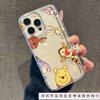 Чехол для мобильного телефона Winnie Tigger iPhone16promax Apple 15 прозрачный 14 Европа и Америка 13 Pro подушка безопасности 12/11