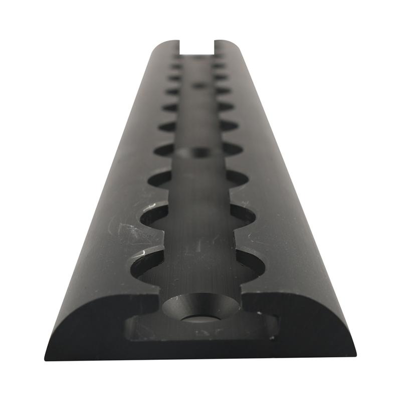 NEW-L-Shaped Track Rv Trailer Modification Fixed Circular Track Rv Accessories Slide Rail Lock