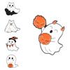 Zinc Zinc Alloy Halloween Ghost Brooches Enamel Halloween Brooches Ghost Enamel Pin  Gift for Kids
