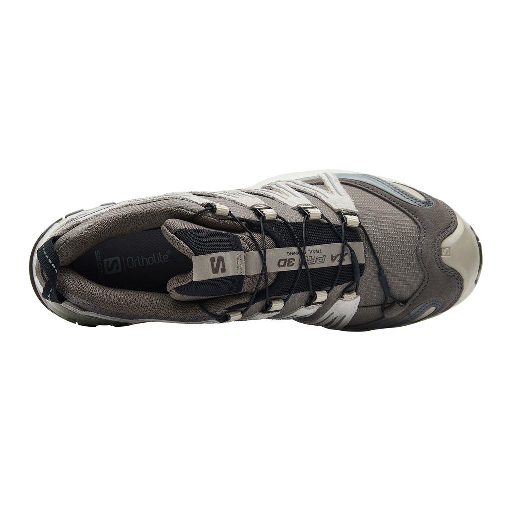 SALOMON Xa Pro 3D Замшевые Повседневные Универсальные Нескользящие Износостойкие Поддерживающие Низкие Беговые Кроссовки Унисекс Серый-Коричневый Светло-Зеленый Абрикосовый 477920