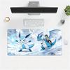 Pokemon Grovyle and Combusken Battle Anime Extended Gaming Mouse Pad Large Desk Mat for PC Laptop