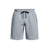 Solid Logo Elastic Waistband Sports Shorts Men Bottoms Harbor-Blue 1328705-465