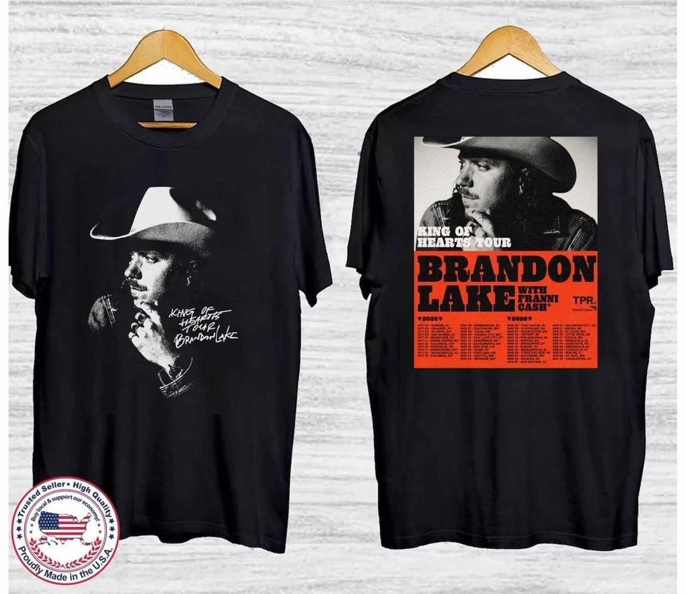 Футболка Brandon Lakes KING OF HEARTS TOUR 2025 2026