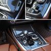 For BMW X5 G05 X7 G07 -2026 ABS Carbon Fiber Gears Frame Cup Holder Gear Panel Covers Trim Interior Car Accessories