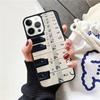 Музыкальная Чехол-Ракушка с Клавишами Пианино для iPhone 17 Air 15 16 14 13 12 Pro Max 11 Pro Max Plus Чехол для Телефона