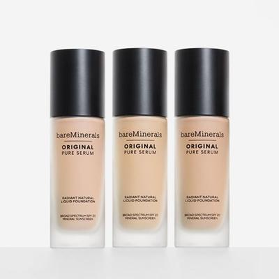 [BareMineral] Оригинальная чистая сыворотка Radiant Natural Жидкая тональная основа 30 мл x 3 (Выберите 1)