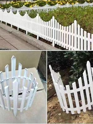 Пластиковый садовый забор в европейском стиле для наружного украшения