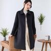 2025 Women's Korean Style Chic Slimming Mid-Length Cashmere Wool Coat