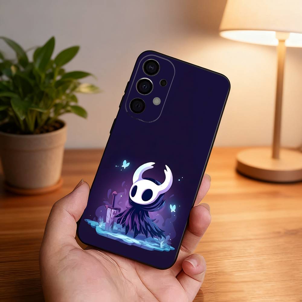 H-Hollow Knight Silksong Phone Case For Samsung S25,S24,S21,S22,S23,S30,Ultra,S20,Plus,Fe,Lite,5G Black Cover