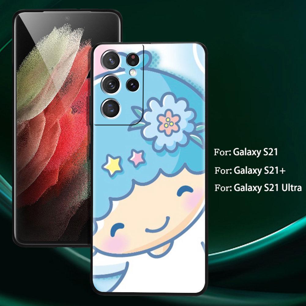 Милый чехол LittleTwinStars для Samsung Galaxy S20 S22 S21 FE S10 S9 Plus S8 Note 20 Ultra 10 Plus, мягкий чехол для телефона