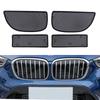 ABS+Stainless Steel For BMW X1 F48 2016- Accessories Car Insect Screening Mesh Front Grille Insert Net Trim Car