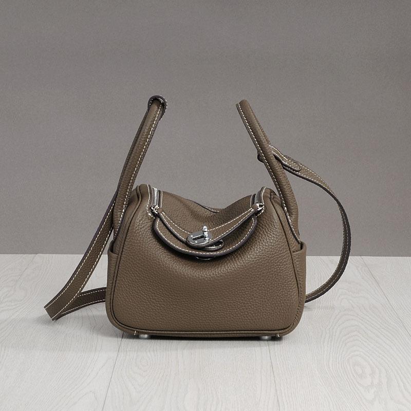 Модная сумка, новая сумка для лекарств, сумка Lindi, высококачественная сумка через плечо из коровьей кожи с верхним слоем, женская сумка из натуральной кожи, взрывная