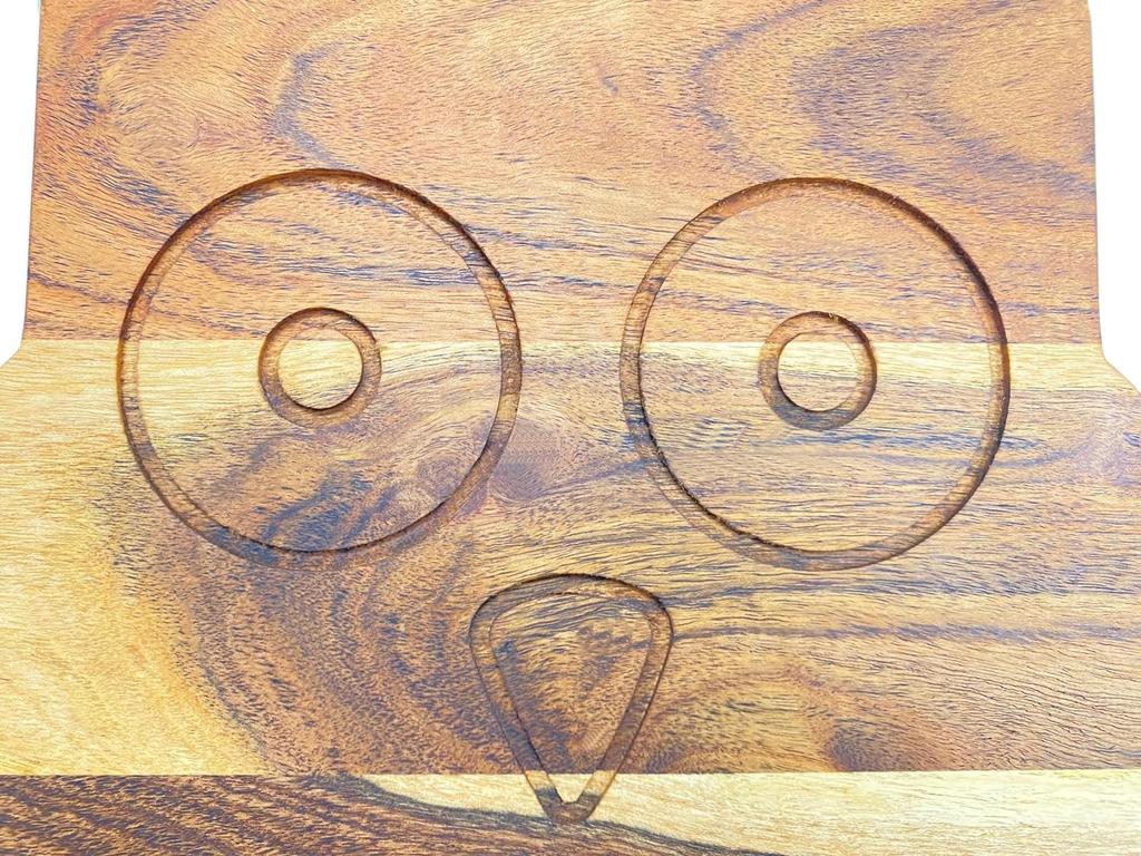 Разделочная доска на Хэллоуин, разделочные доски из акации в форме ночной птицы, разделочная доска для подачи колбасных изделий, идеально подходит для нарезки мяса