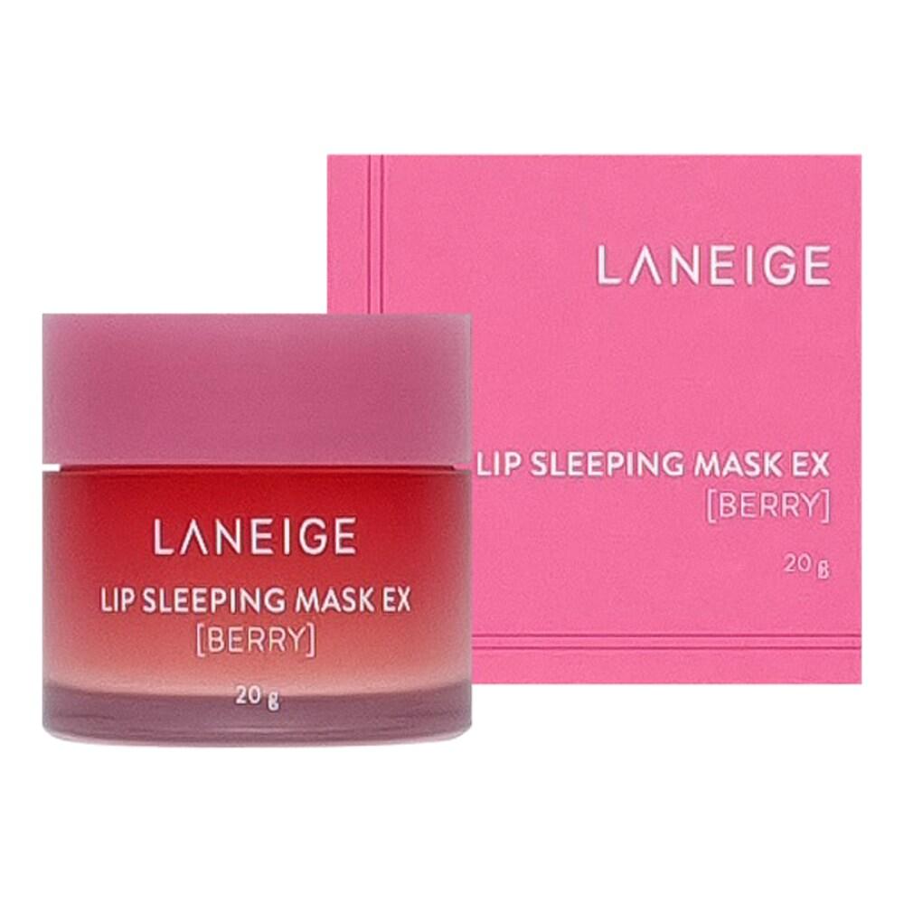 LANEIGE Ночная маска для губ EX Berry 20 г Уход за гладкими и пухлыми губами