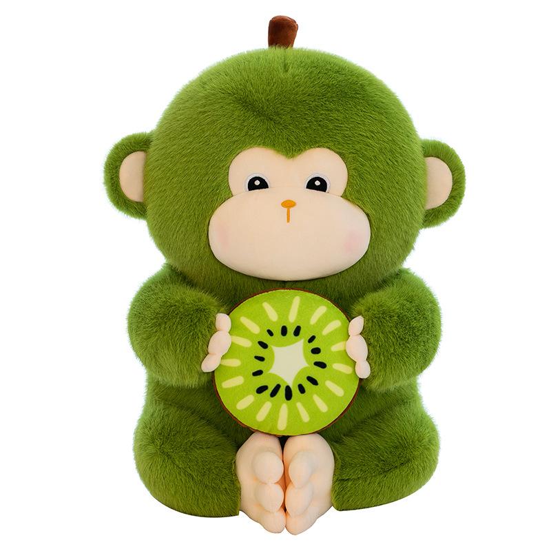 Новая креативная плюшевая игрушка Kiwi Monkey, милая кукла-обезьянка, утешительная кукла, подарок на день рождения