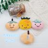 Plush Cartoon Fruit Dolls & Accessories: Orange, Pineapple, Apple Clothing, Headbands, Socks, Brooches for Kids