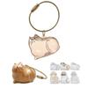 Cat Hair Storage Bottle Transparent Pet Fur Keepsake Keychain for Collecting Cat And Dog Hair Pet Memorial Gift