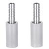 2 шт. 0,5 диффузионный камень из нержавеющей стали аэрационный камень с внешним диаметром штыря 1/4 дюйма