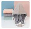 Quick-dry Double-layer Hair Towel For Women Thickened Super Absorbent Adult Student Bath Towel Home Hair Wrap Bath Cap