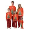 Christmas Prints Family Matching Long Sleeve Tops+Pants Set Family Matching Sets