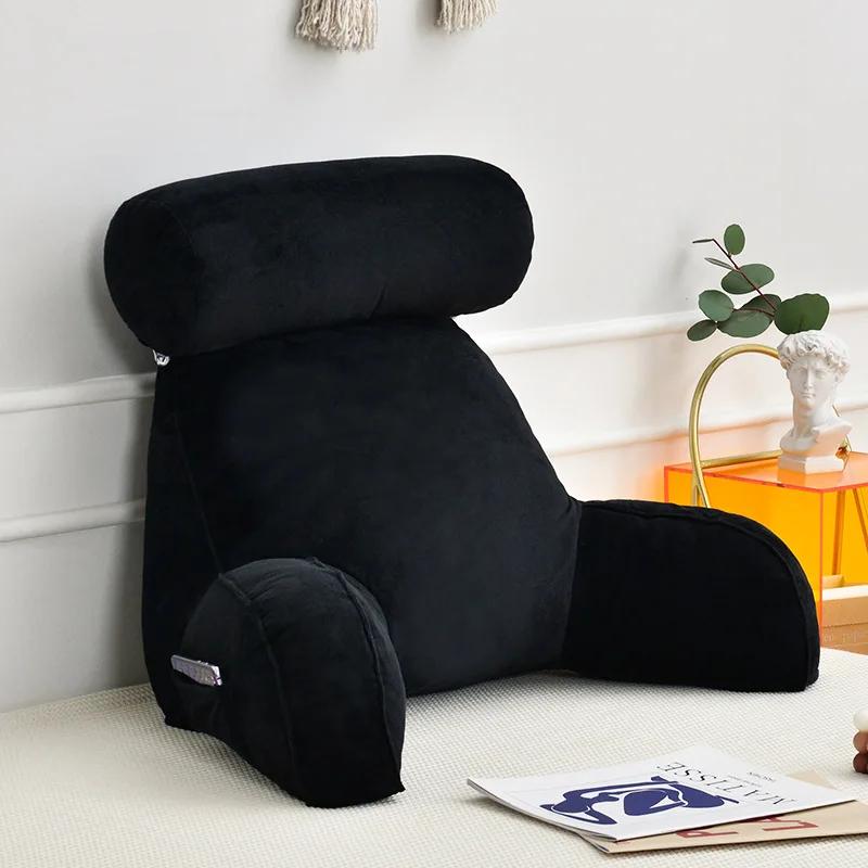 New All Season Reading Pillow Office Sofa Bedside Back Cushion For Office Relief Bed Support Pain Cushions Backrest Lumbar Chair