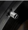 CYHHKS1 4Pcs Car Logo Metal Tire Valve Caps Dust Cover Accessories For Jeep Grand Cherokee Wrangler JK Gladiator Compass Renegade Patrio