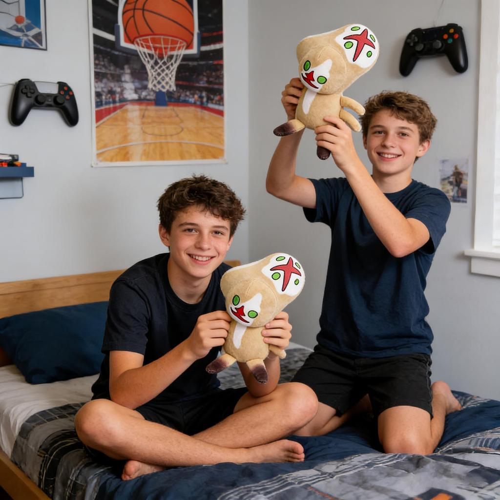 Плюшевая кукла, Игрушка в подарок, Мультфильм, Детская тряпичная кукла, Детская подарочная подушка