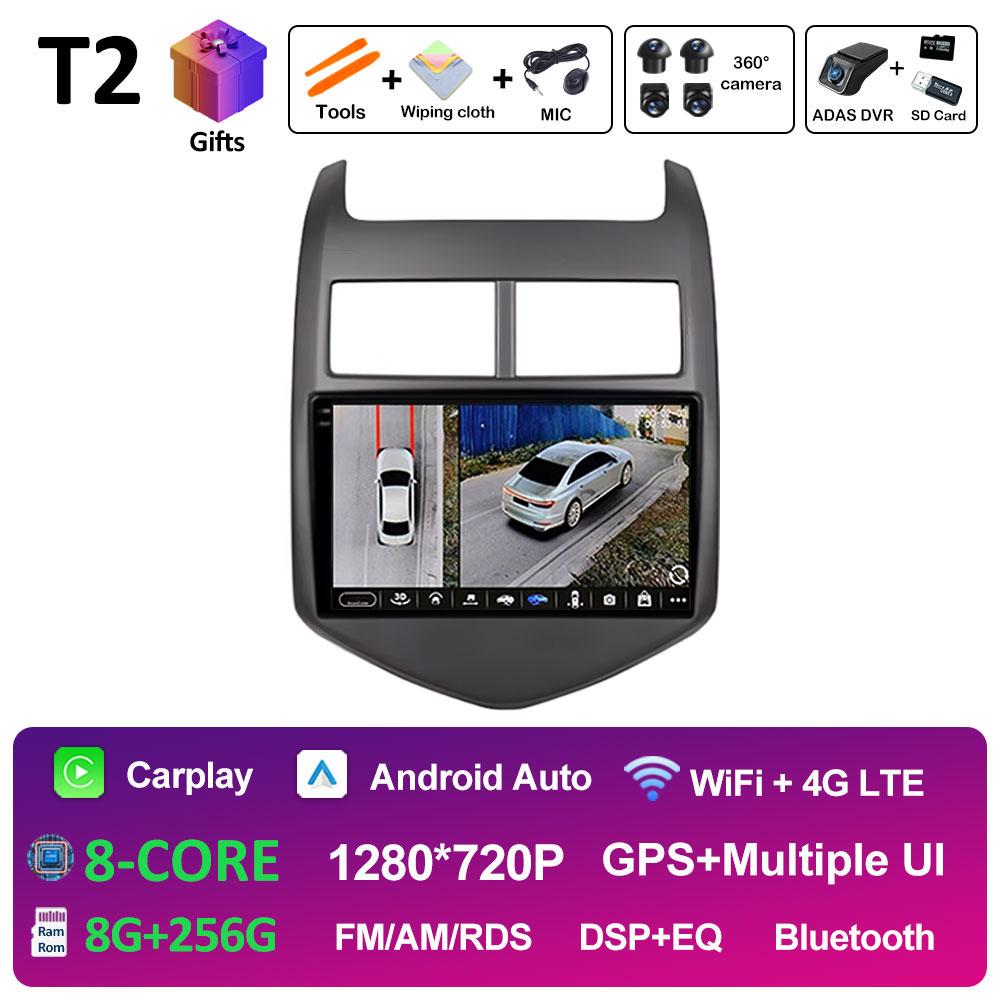 Для Chevrolet AVEO Sonic 2011 2012 2013 Интеллектуальная система Беспроводной Carplay Автомобильный мультимедийный аудио-видео проигрыватель GPS-навигация BT