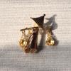 Punk Retro Dosa Burden Old man Badge Gift For Men Women Accessories Jewelry Corsage Brooch Pins