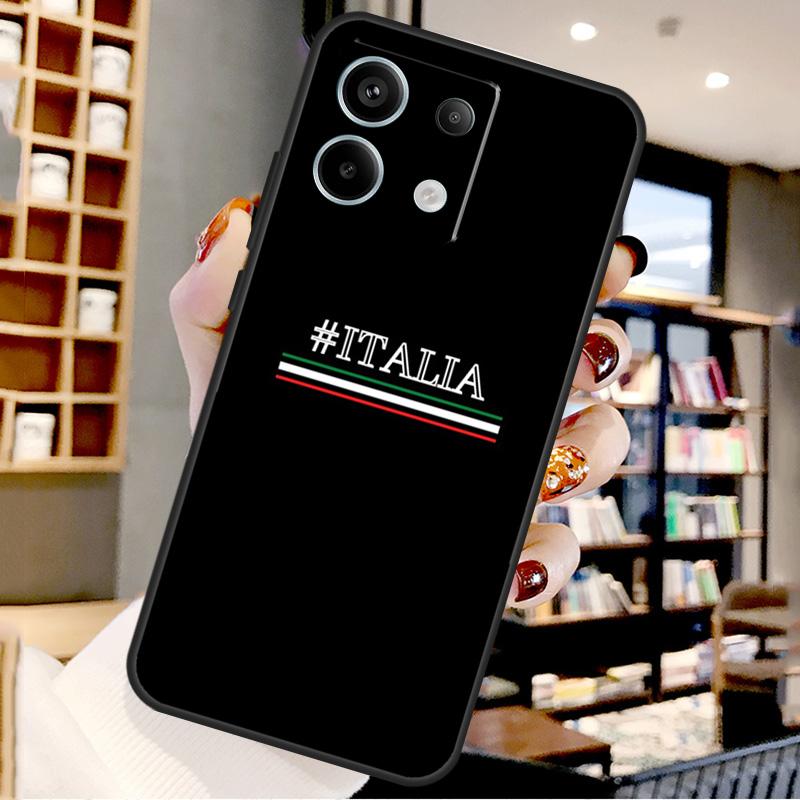 Чехол с флагом Италии для Xiaomi Redmi Note 14 Pro 12 11 9 10 13 15 Pro Plus Для Redmi 15 10C 12C 13C 14C 15C