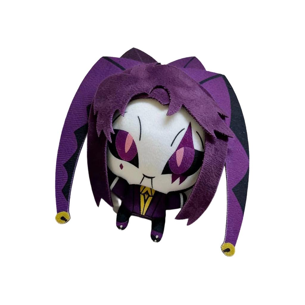 Милая Пьеро Плюшевая Кукла - Чиби Клоун Мягкая Игрушка С Напечатанным Дизайном, Мягкая Аниме-Подушка Для Детей И Коллекционеров